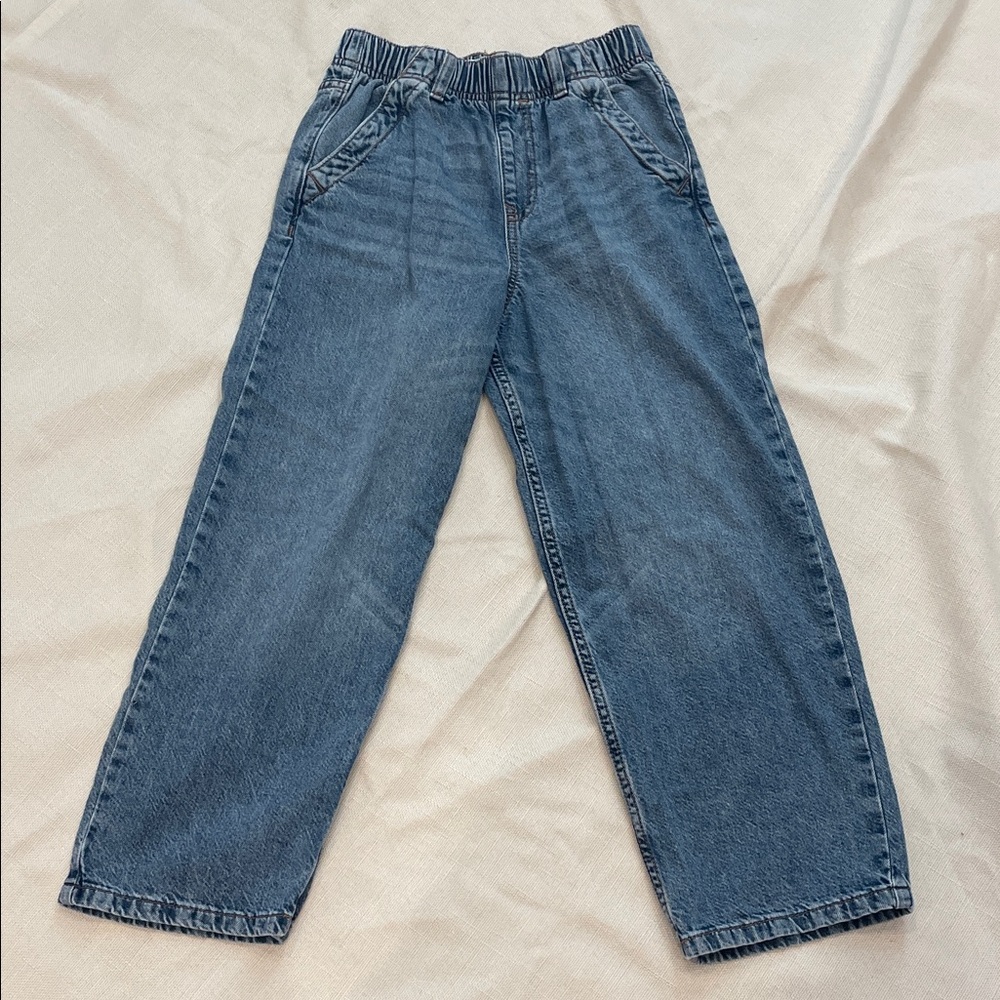 Cotton on Kids Girls 8 Barrel Denim Jeans